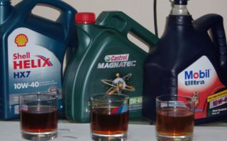Сравнительные характеристики масел Шелл и Мобил