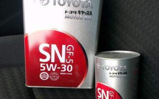 Как отличить оригинальное масло Toyota 5w30 от подделки?
