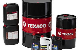 Моторное масло Texaco
