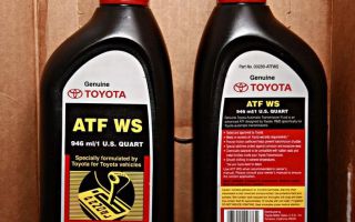 Toyota ATF WS
