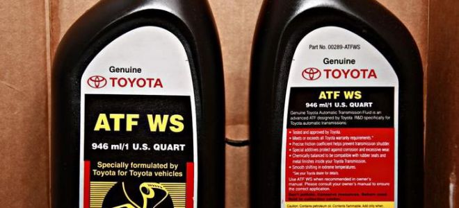 Toyota ATF WS
