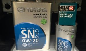 Характеристики масла Toyota 0w-20