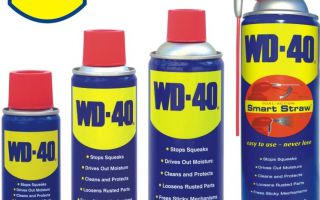 Использование WD-40 и ее аналоги