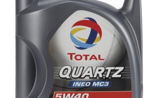 Обзор масла Total Quartz Ineo MC3 5W-30