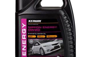 Моторное масло xenum 5w30
