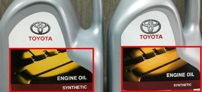 Все о подделке масла Toyota 5W40