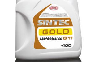 Обзор антифризов Sintec