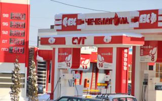 Стоимость бензина в Чеченской республике