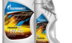 Синтетическое моторное масло Газпромнефть 5w40