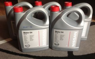 Характеристики моторного масла Nissan 5w40