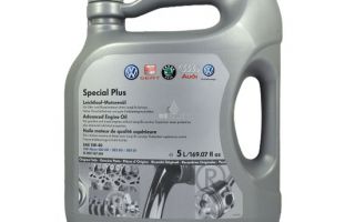 Обзор моторного масла VAG special plus 5w40