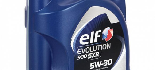 Характеристики и сферы применения elf evolution sxr 5w30