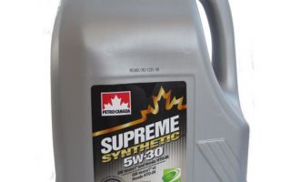 Обзор petro canada supreme synthetic 5w30