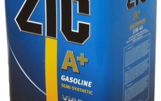 Полусинтетическое масло ZIC 10w 40