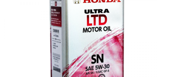Обзор масла Honda 5W-30